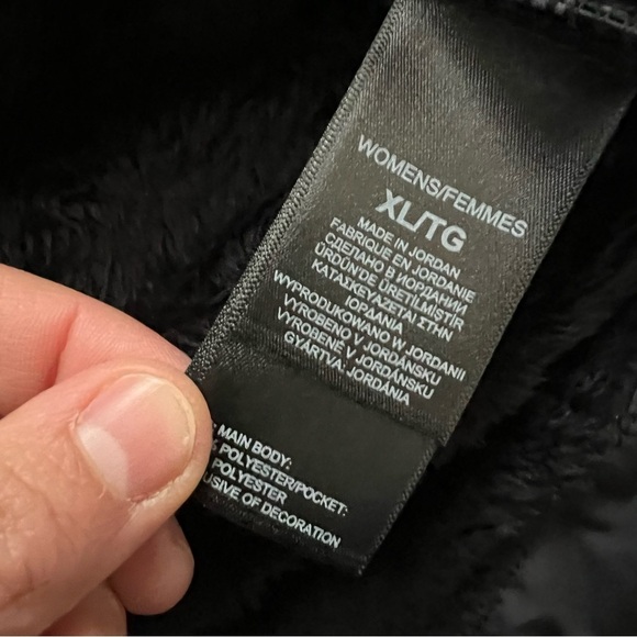 The North Face Osito 1/4 Zip Fleece Jacket Sweater Black Pullover Sz XL NF0A3XBC - Picture 12 of 16